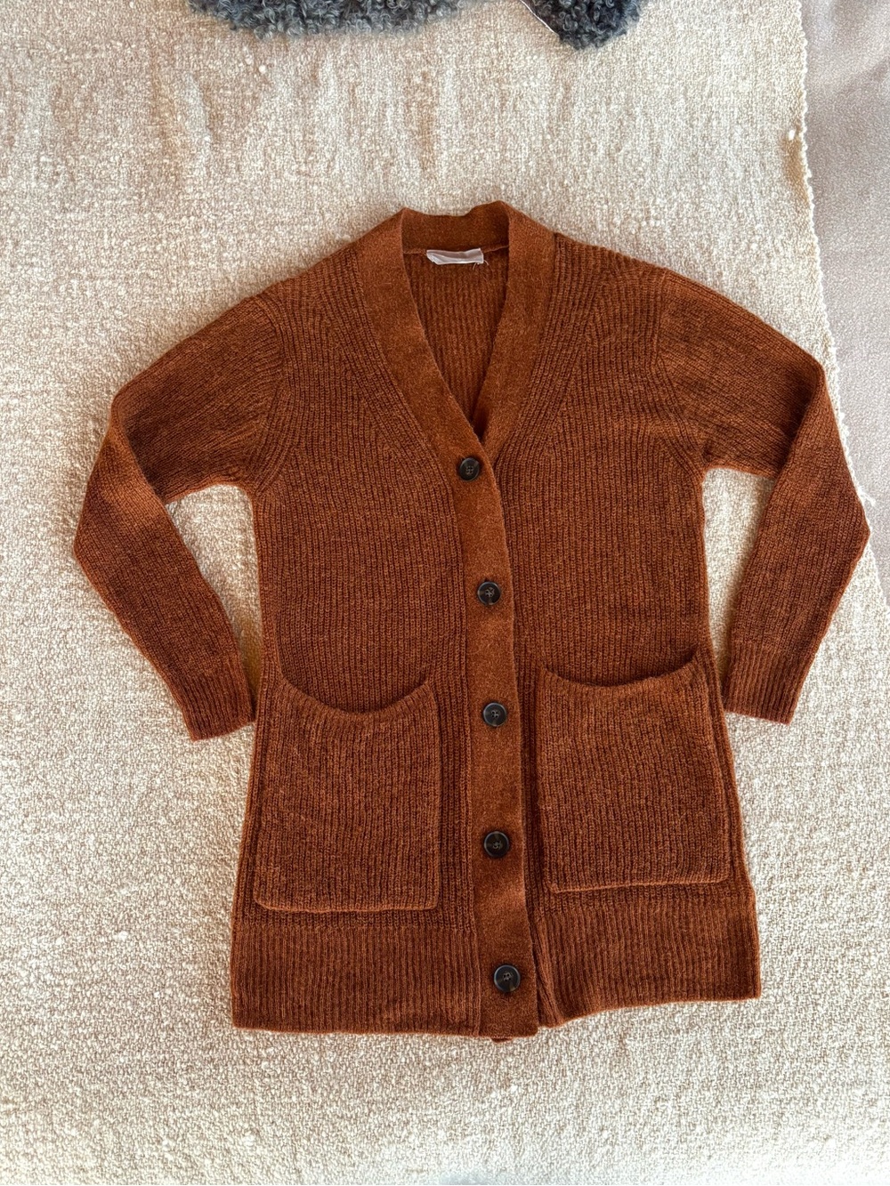 Everlane Alpaca and Wool Cardigan